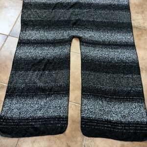 Large striped Black/grey Rhuanna/Wrap